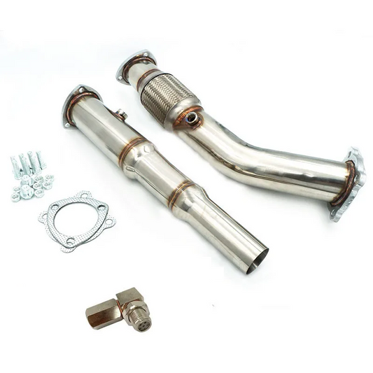 Downpipe 3" 76 mm Turbo do 1.8T – VW Golf, Audi TT, Skoda Octavia, Seat Leon (1996–2006)