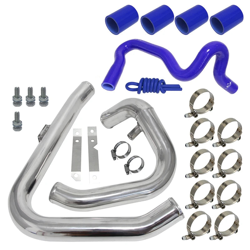 Zestaw rur intercoolera Orurowanie – Audi A4 B5 / VW Passat B5 1.8T, FWD, Quattro – aluminium + silikon