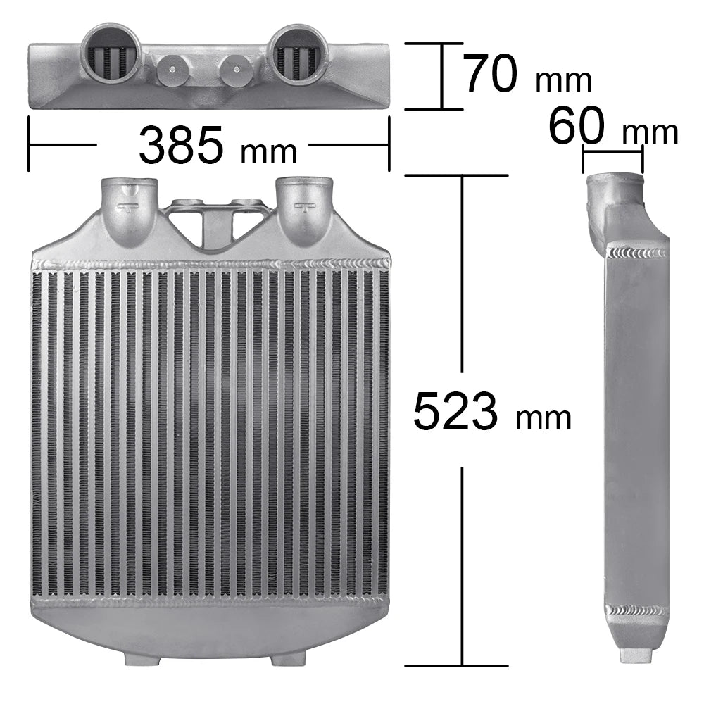 Zestaw intercoolera frontowego FMIC – Seat Ibiza, Polo GTI, Fabia VRS 1.9 TDI / 1.8T (Aluminium 63mm)