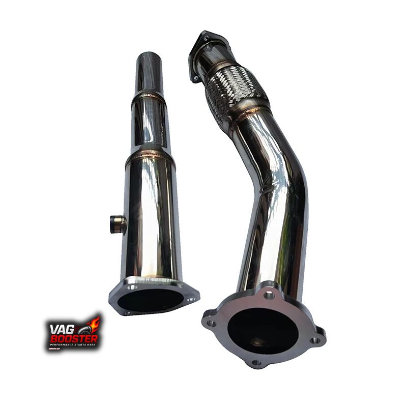 Downpipe 3" 76 mm Turbo do 1.8T – VW Golf, Audi TT, Skoda Octavia, Seat Leon (1996–2006)