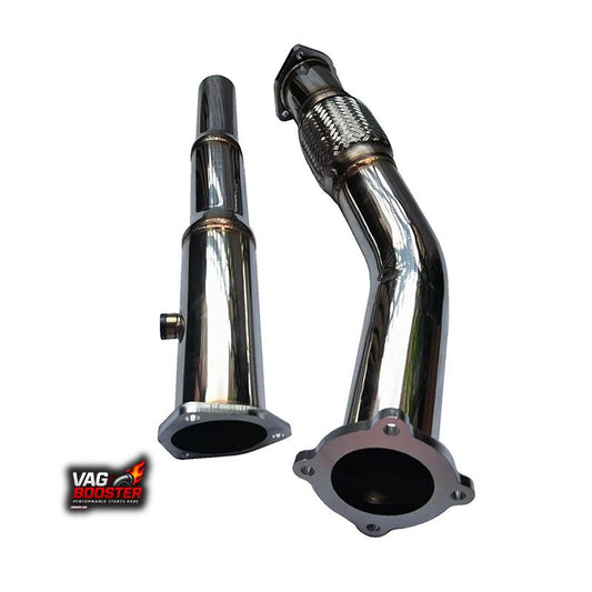 Downpipe 3" 76 mm Turbo do 1.8T – VW Golf, Audi TT, Skoda Octavia, Seat Leon (1996–2006)