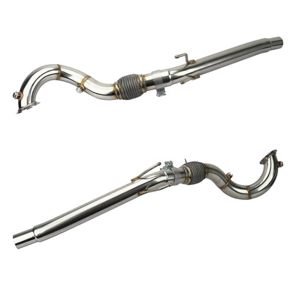 VW Golf MK7 / Jetta / A3 8V / Kodiaq – Downpipe 2.5” do 1.4 TSI EA211 (Catless, Racing, 2013–2024)