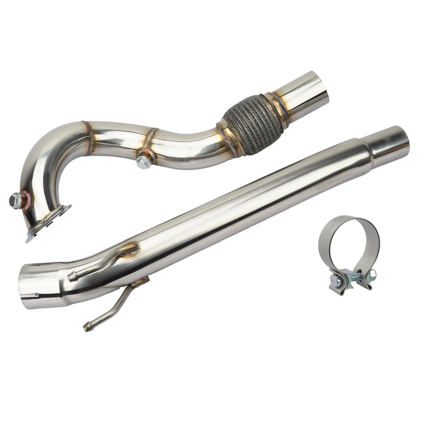 VW Golf MK7 / Jetta / A3 8V / Kodiaq – Downpipe 2.5” do 1.4 TSI EA211 (Catless, Racing, 2013–2024)