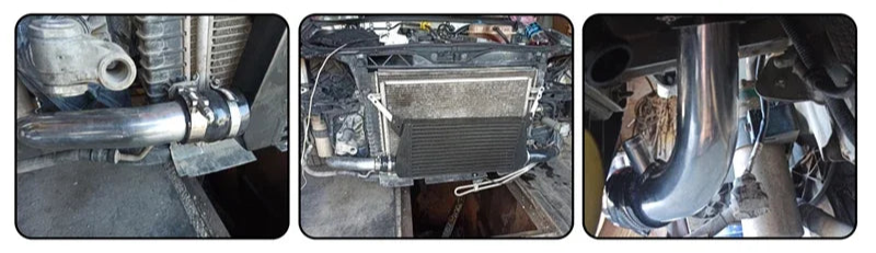 Zestaw intercoolera FMIC – Audi A4 B5 / VW Passat B5 1.8T (1996–2001) – aluminiowy, 51 mm, z silikonami
