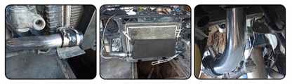 Zestaw intercoolera FMIC – Audi A4 B5 / VW Passat B5 1.8T (1996–2001) – aluminiowy, 51 mm, z silikonami